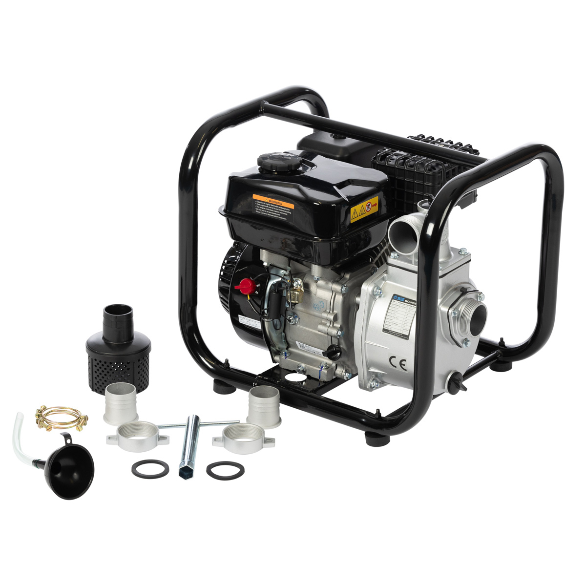 SGS 212cc Petrol Clean Water Pump - 2 Inch / 50mm Suction & Discharge - 4 Stroke